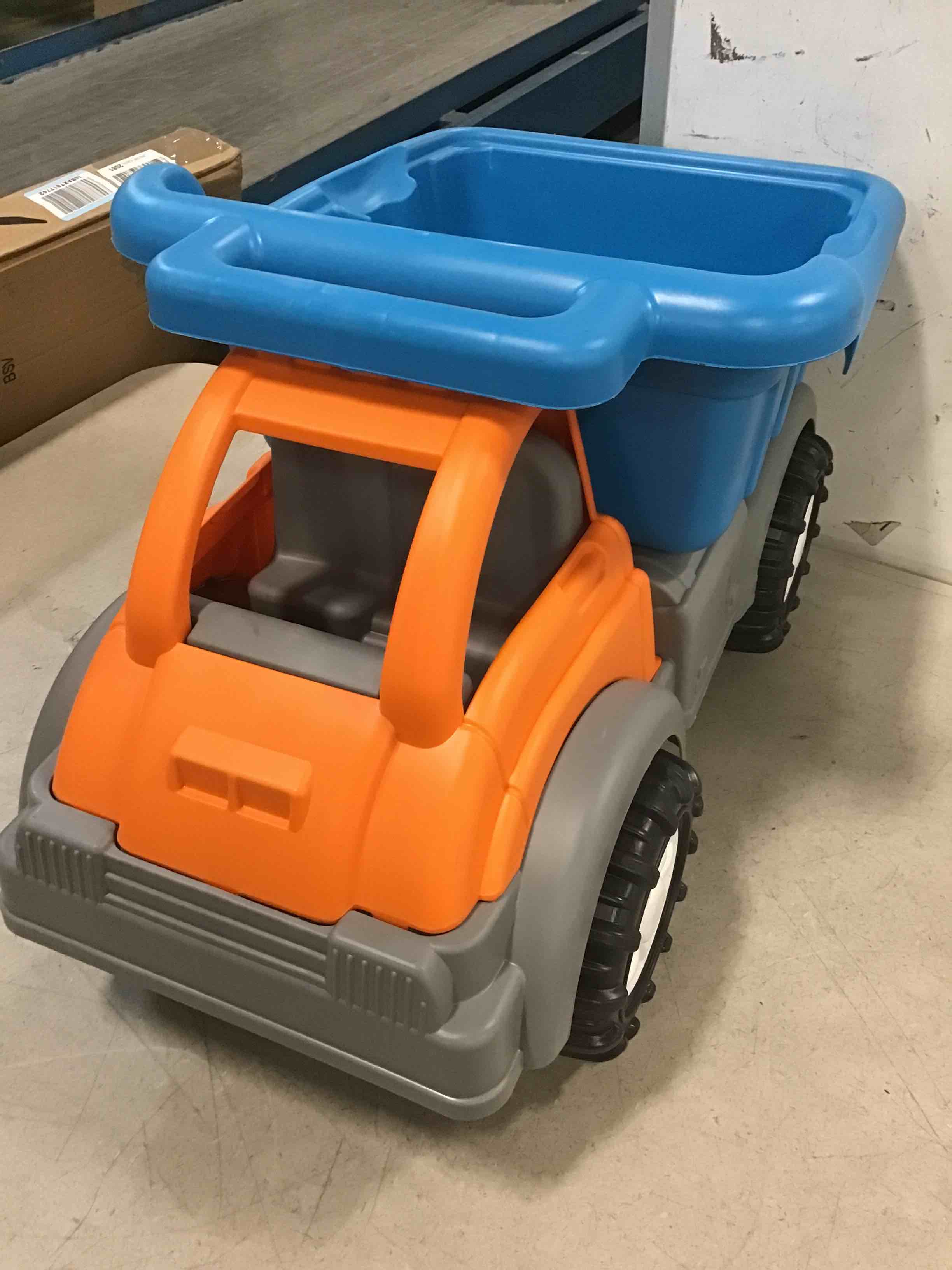 Orange toys Dump Truck Orang/ Blue