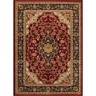 Well Woven Barclay Medallion Kashan Red Traditional Area Rug (3'11" x 5'3") Rectangular Red 3'11" x 5'3"