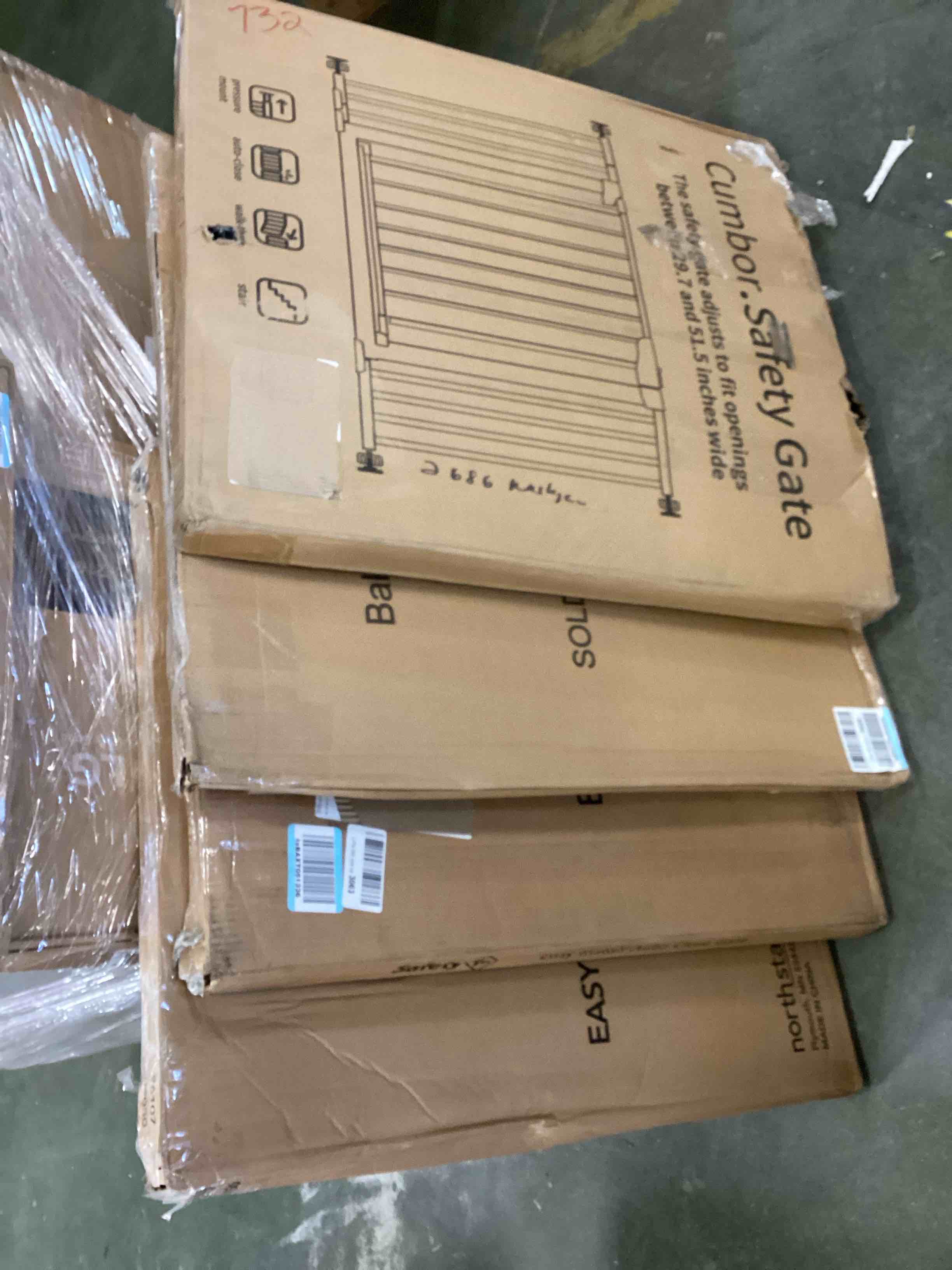 assorted baby gates