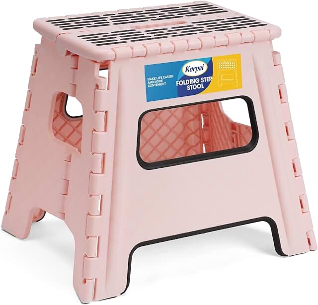 korpai 13” folding step pink  2 pack 