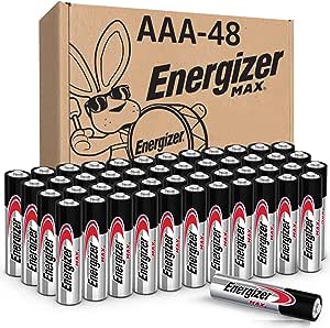 Energizer MAX Alkaline AAA Batteries (Pack of 48)