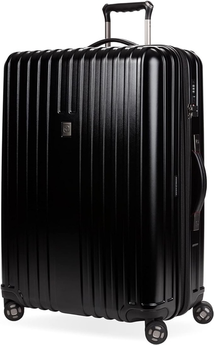 SWISS GEAR 7910 hardside expandable luggage with spinner SwissGear 7910 Hardside - Equipaje con ruedas giratorias expandibles, Negro -, 7910 Hardside - Equipaje con ruedas giratorias expandibles