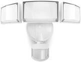 LUTEC 72W 6300LM LED Security Lights Motion Sensor Light Outdoor, 5000K Daylight, IP65 Waterproof, Dusk to Dawn, 3 Head Motion Detected Flood Light for Garage, Yard, Porch(White)