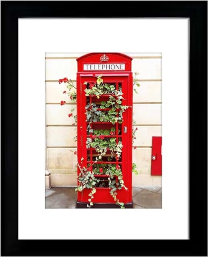 SESEAT 16x20 Picture Frame Black, Display Pictures 11x14 with Mat or 16x20 without Mat, Photo Frames Wall Gallery, 1 Pack