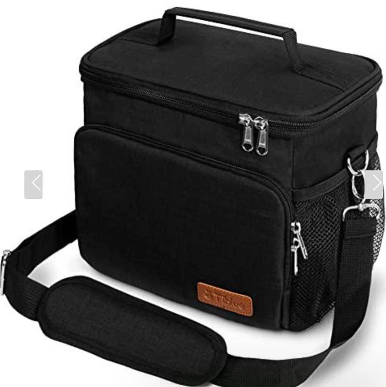 Tiblue Insulated Lunch Bag For Women/Men - Reusable Lunch Box For Office Work School Picnic Beach - Leakproof Cooler Tote Bag Freeza