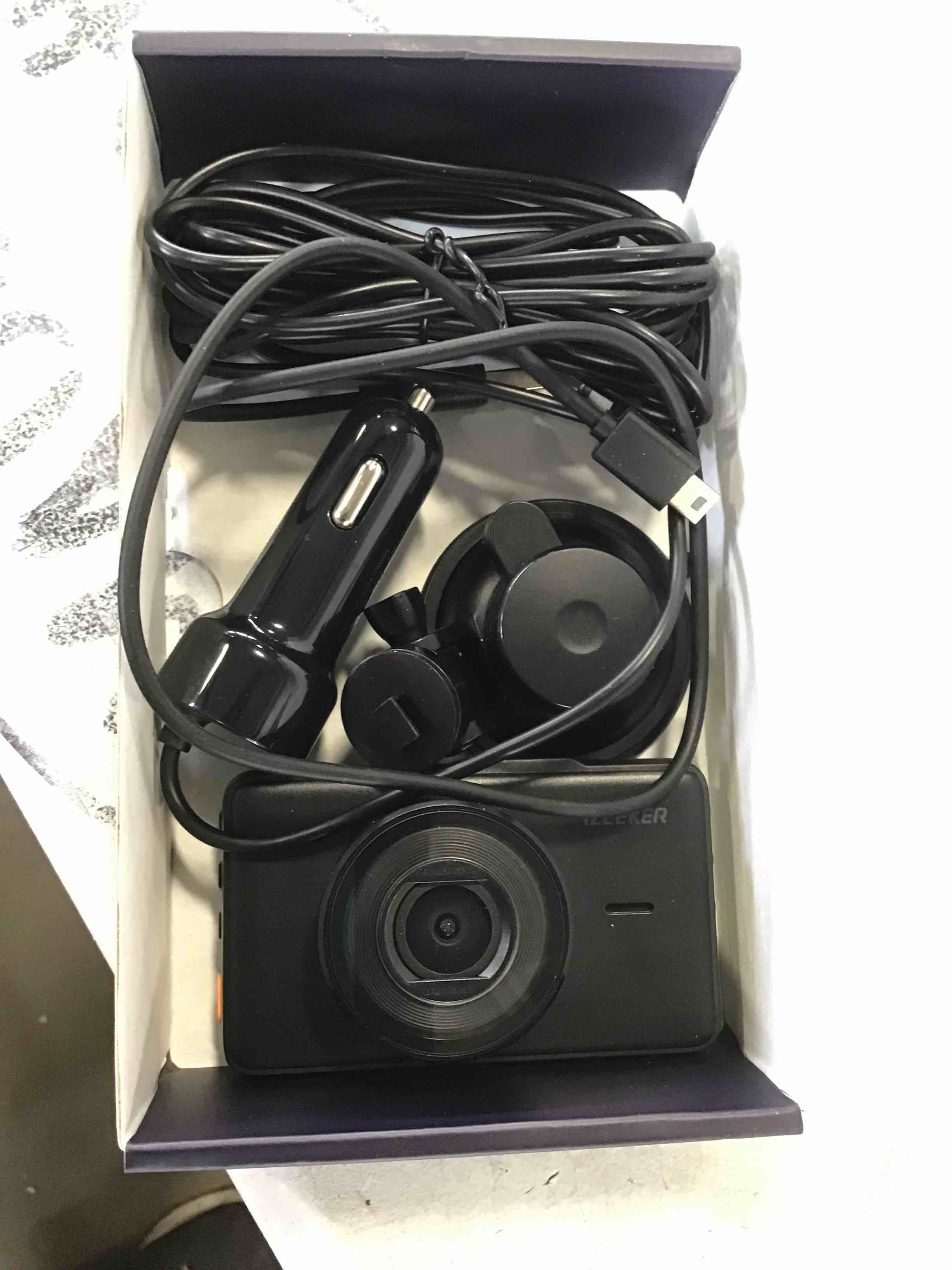 iZEEKER Dash Cam for Cars, 1080P Full HD Dash Camera, Dashcam with Night Vision, Car Camera with 3-inch LCD Display, Parking Mode, G-Sensor, Loop Recording, WDR