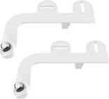Bio Bidet by Bemis SlimEdge 2-Pack of Freshwater Attachments, White, Non-Electric, Easy Install Bidet Toilet Seat, 2 Count 2-Pack Bidet