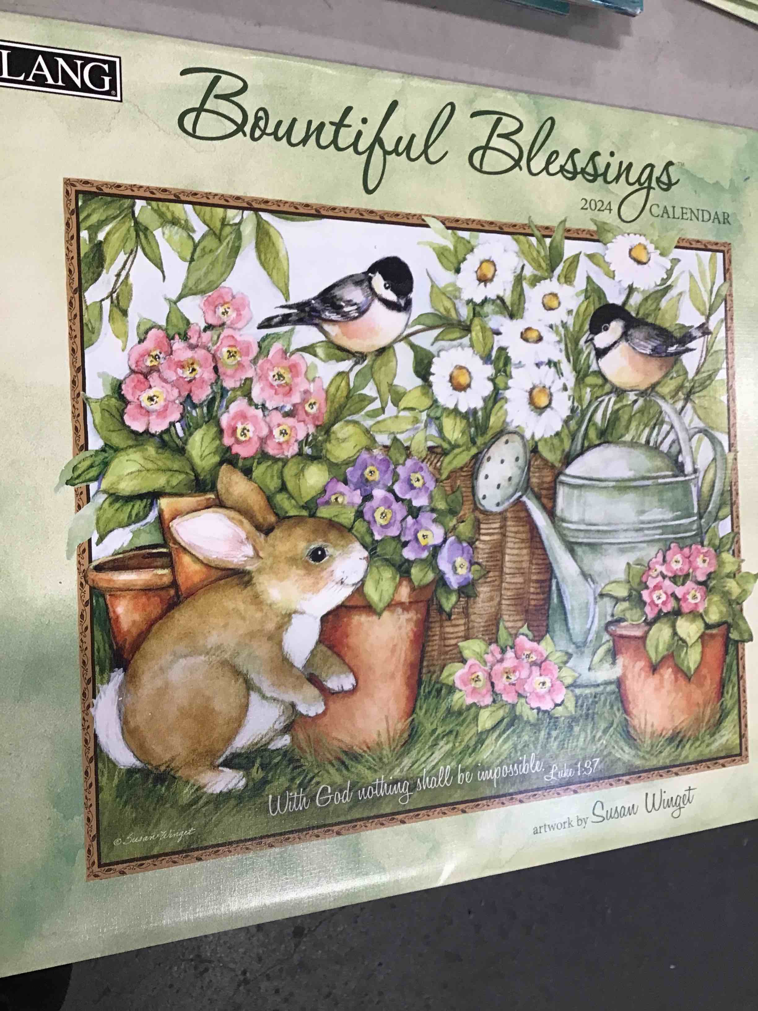 LANG Bountiful Blessings™ 2024 Wall Calendar (24991001897) Multi