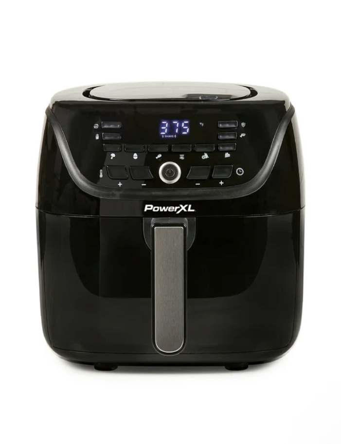 New POWER-XL 6-Qt Digital Vortex™ Air Fryer with 10 Quick-Touch Presets, Black