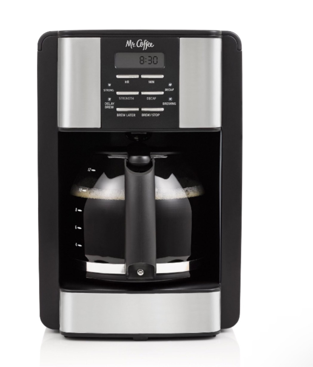 Mr. Coffee® 12-Cup Programmable Coffee Maker with 3 Ways to Brew System