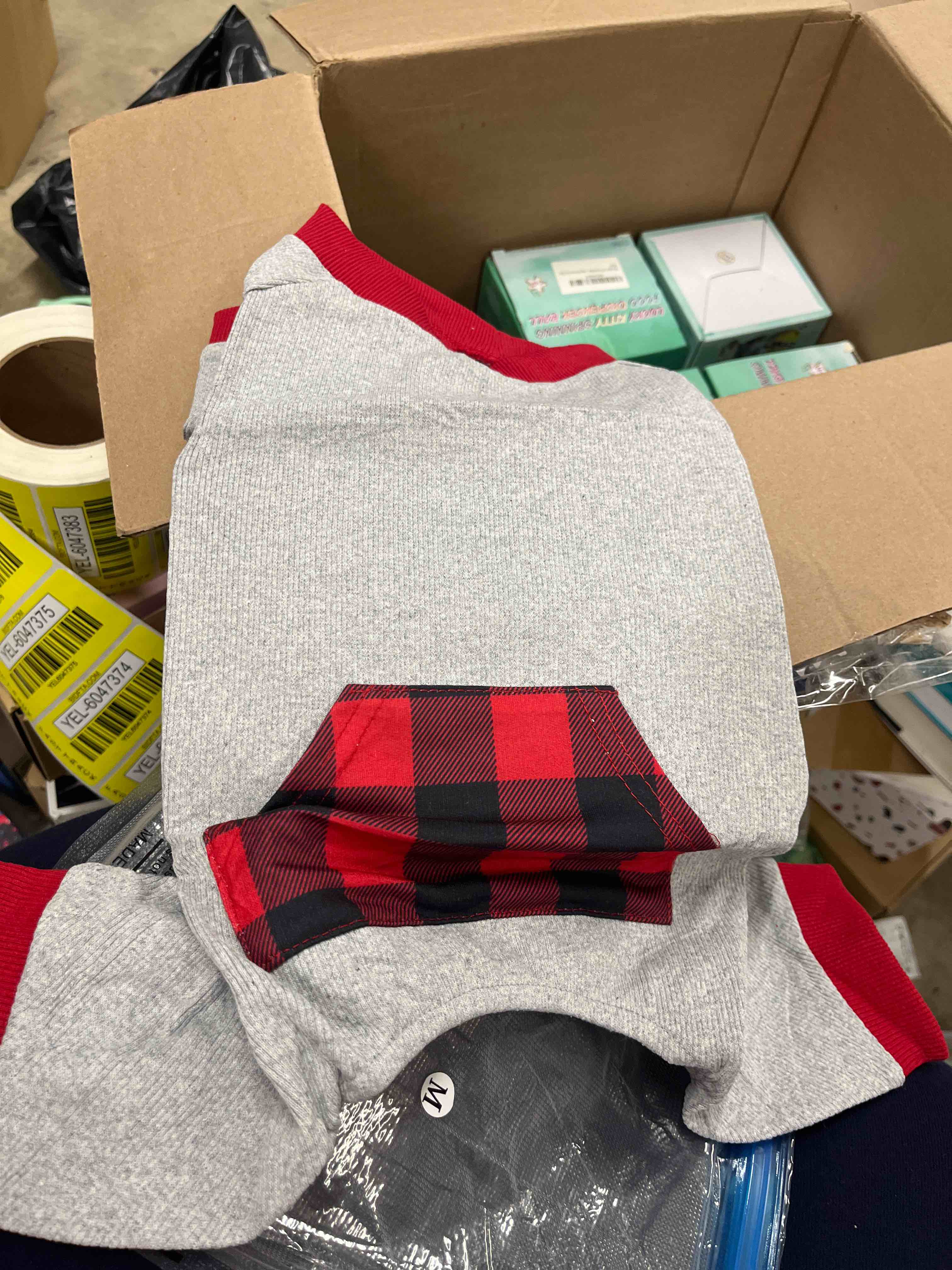 dog pajamas soft reindeer pattern