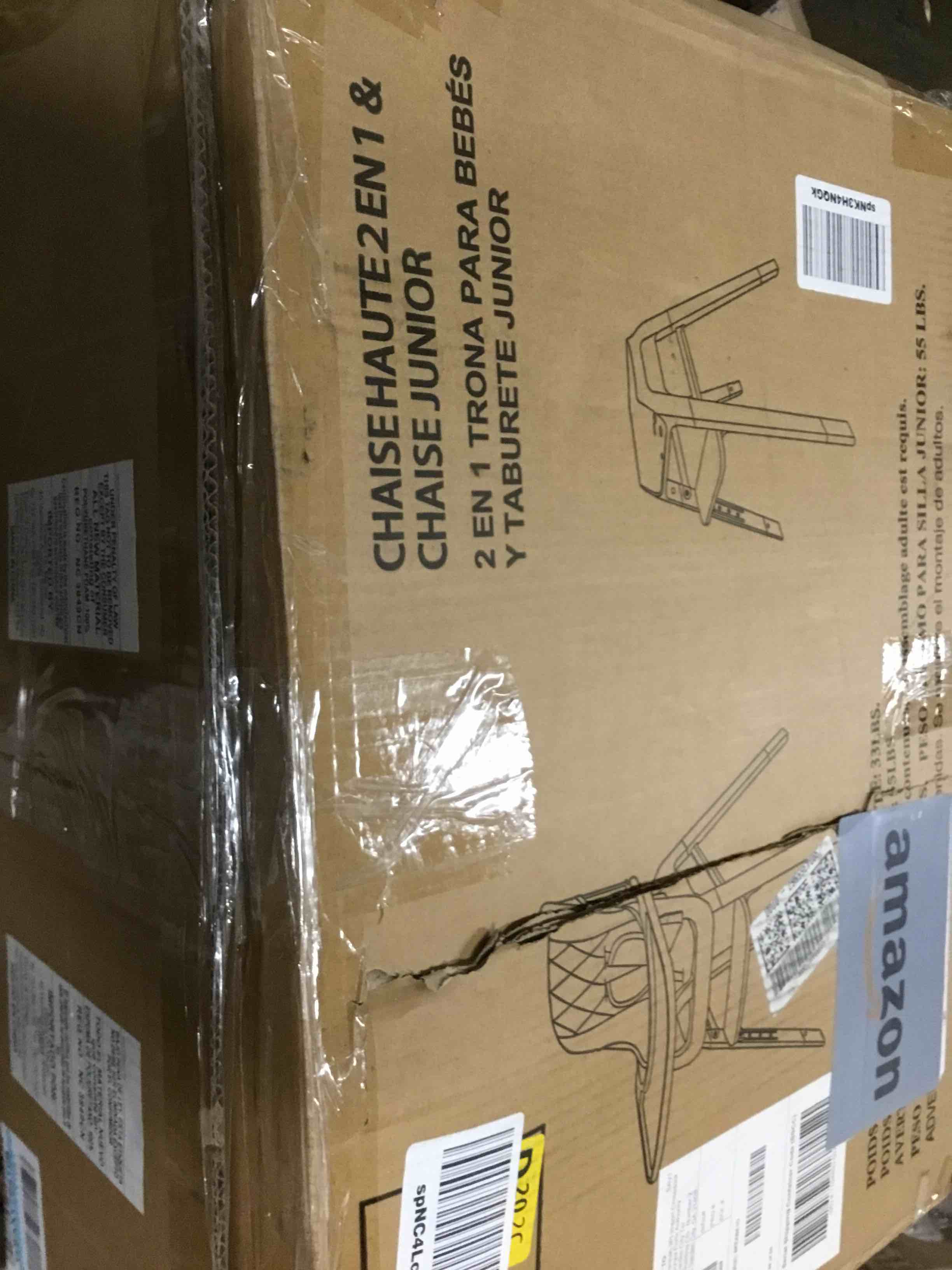 Dream On Me Nibble Wooden Compact High Chair in Pink| Light Weight | Portable |Removable seat Cover I Adjustable Tray I Baby and Toddler 252 Pink