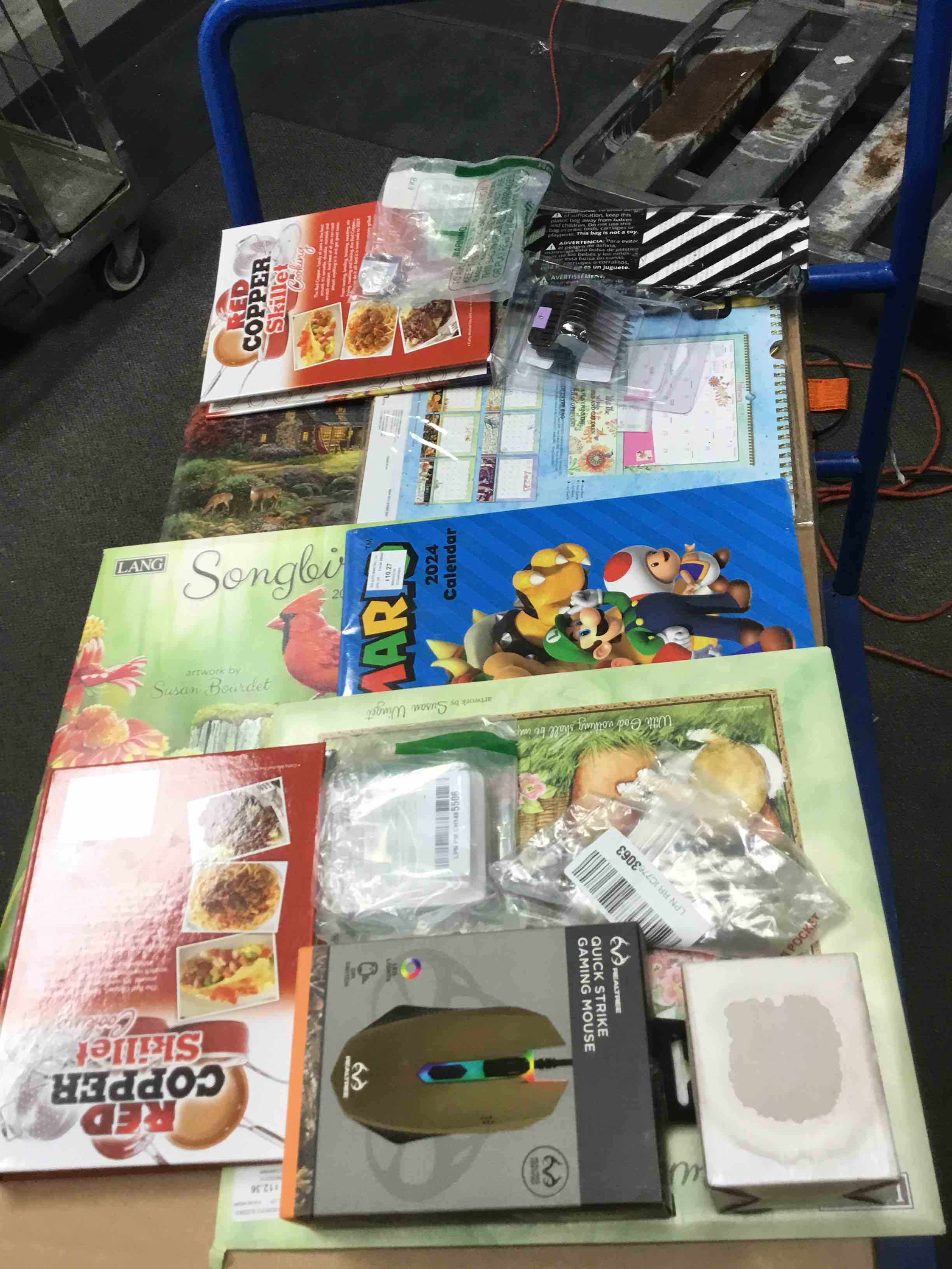 multiple assorted miscellaneous objects