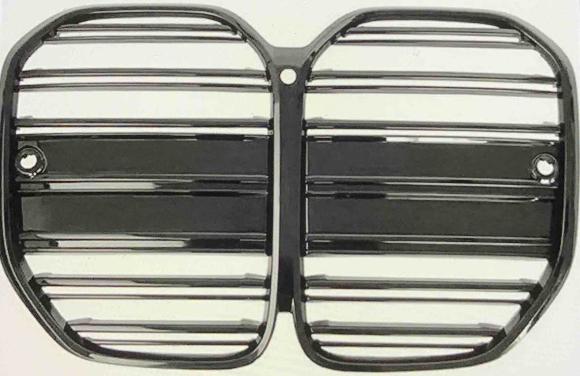Front Kidney Meteor Grille Abs 