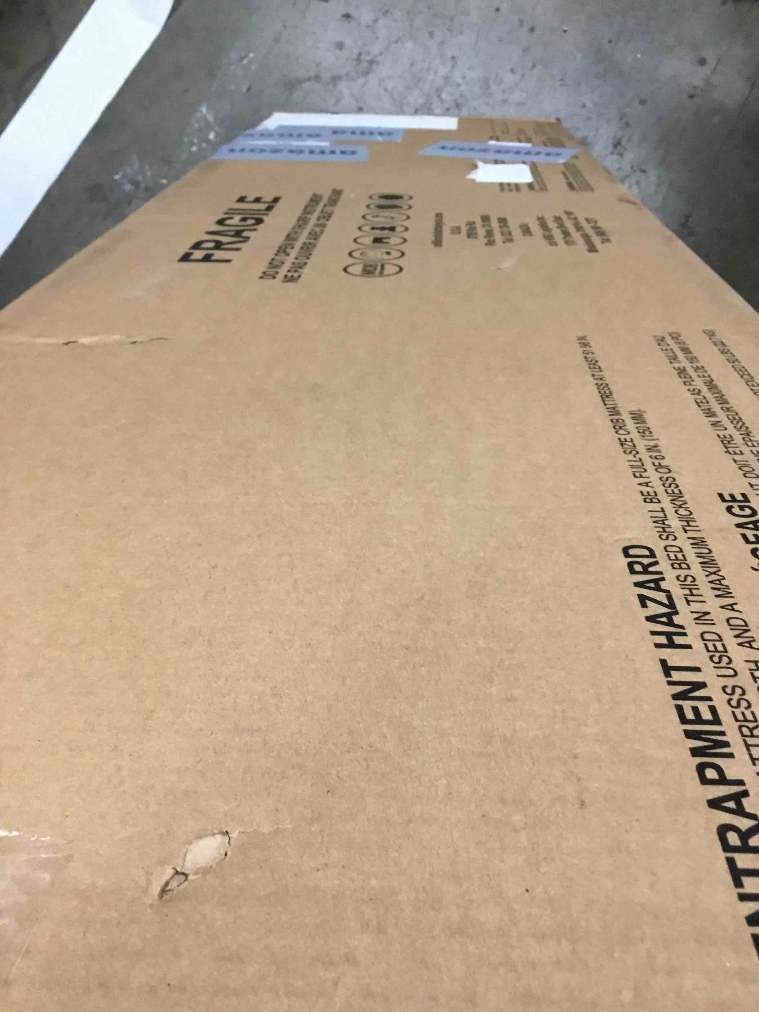 DaVinci Toddler Bed Conversion Kit (M3099) in Cottage White