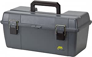 Portable Tool Box, 20-1/4 In. W, Gray