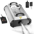 Fog Machine 3000 Watt with DMX 512, Wired Timer Remote, and Wireless Remote - Perfect for DJ Concerts, Halloween Parties, and Stage Performances 3000W Fog Machine