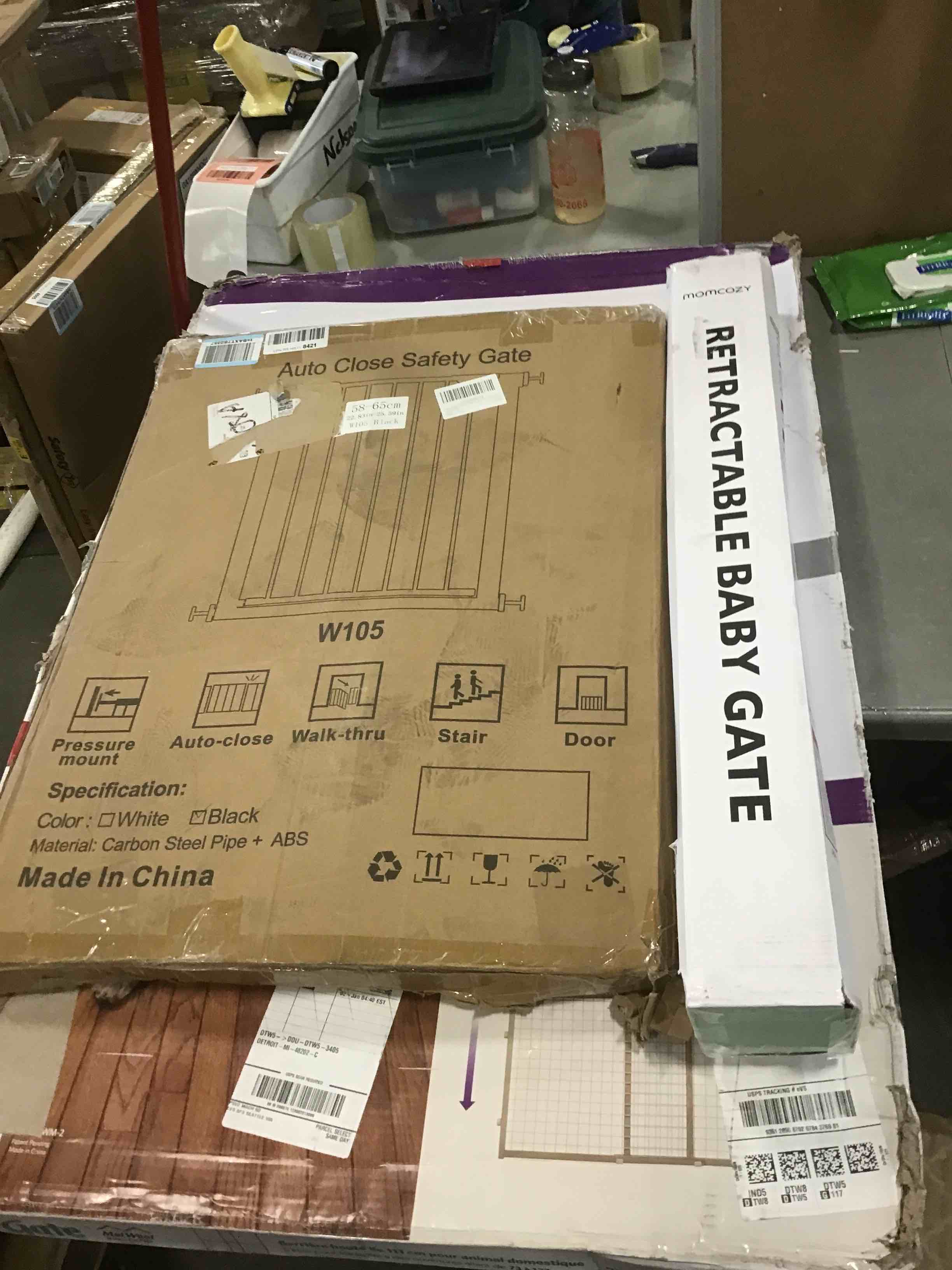 Assorted of Baby Gate or Retractable Gate  (Includes variety of Models, colors, Brands and Size) 