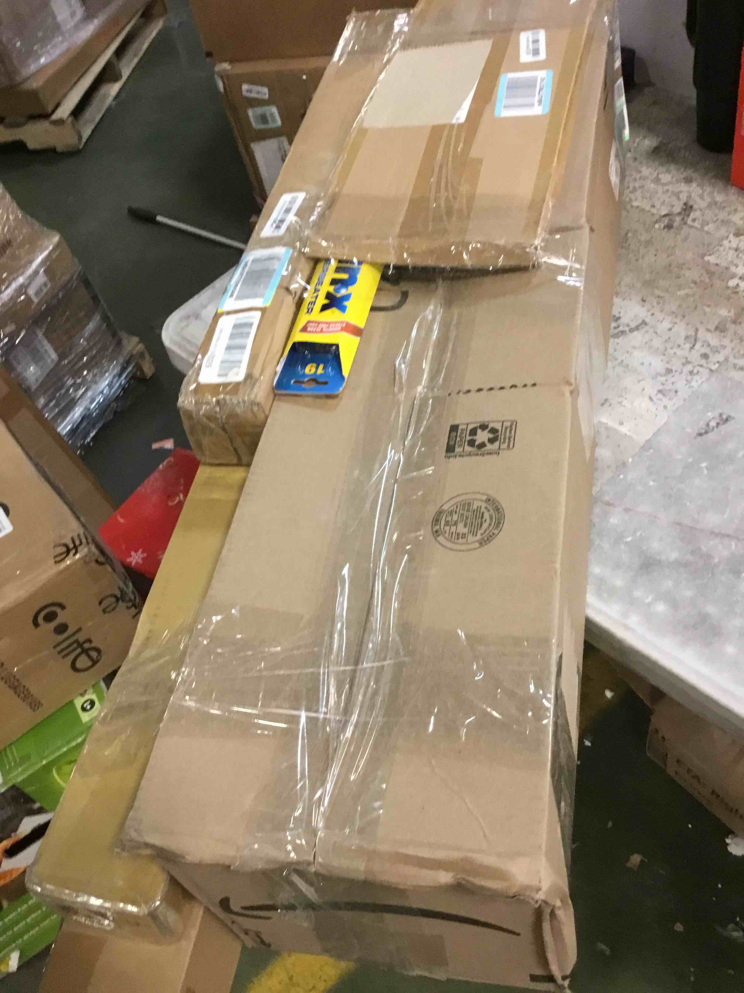 Assortment of Miscellaneous products (May Include cordless shade, curtain rods, retractable baby gate, Led universal linear lamp and more or other use)