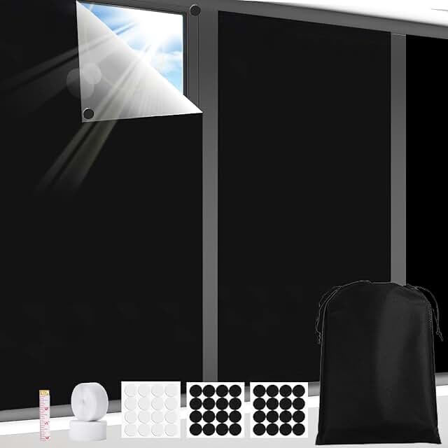 Yoebor No Drill Blackout Blind Shade with 3 Suction Cups, Silver 95% Shade Temporary Portable Roller Window Curtain for Home Office Car, W26.8 x L49.2 W26.8"x L49.2" Sliver 95% Shade