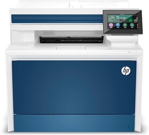 HP Color Laserjet Pro MFP 4301Fdw Wireless All-in-One Printer, Scan, Copy, Fax, Mobile Print, Best for Small Teams (4Ra82f)