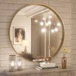 Toke Shimi gold metal frame mirror