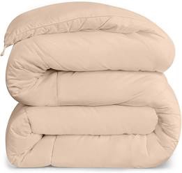 1 single beige comforter