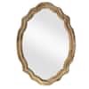 Home decorators collection 24 inch framed vanity mirror, wooden farmhouse