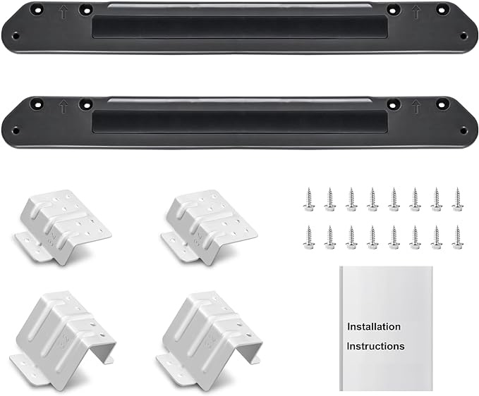 GFA28KITN Stacking Kit for GE 28"W Washer Dryer Stack Bracket Kit - Compatible with GE 28 inch Width Front Load Washers and Dryers Laundry Stacking Kit