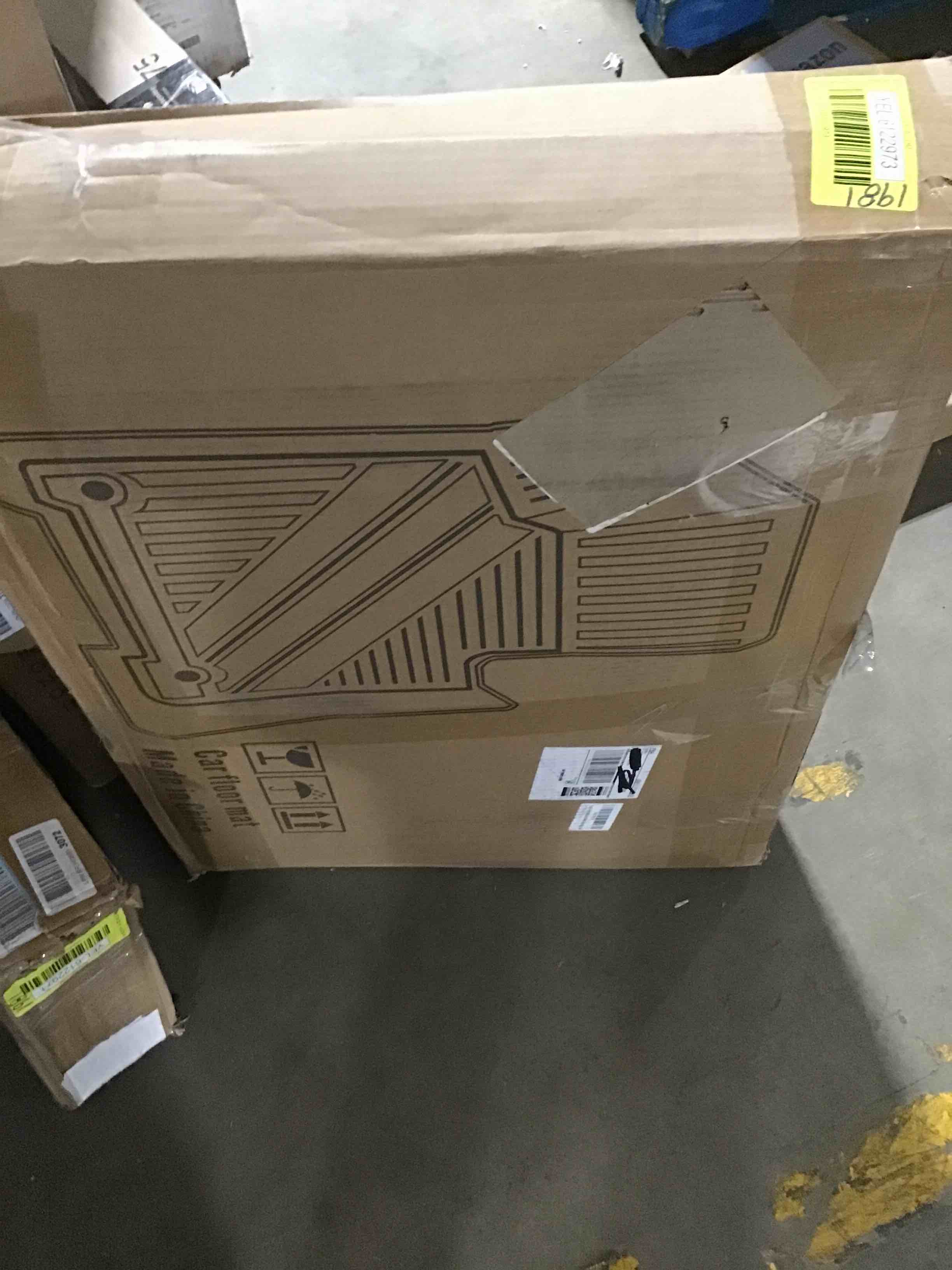 Floor Mats 2 Row and Trunk Cargo Liner Set Black Compatible for 2018-2023 2024 Nissan Kicks All Weather Rubber Protection Mat