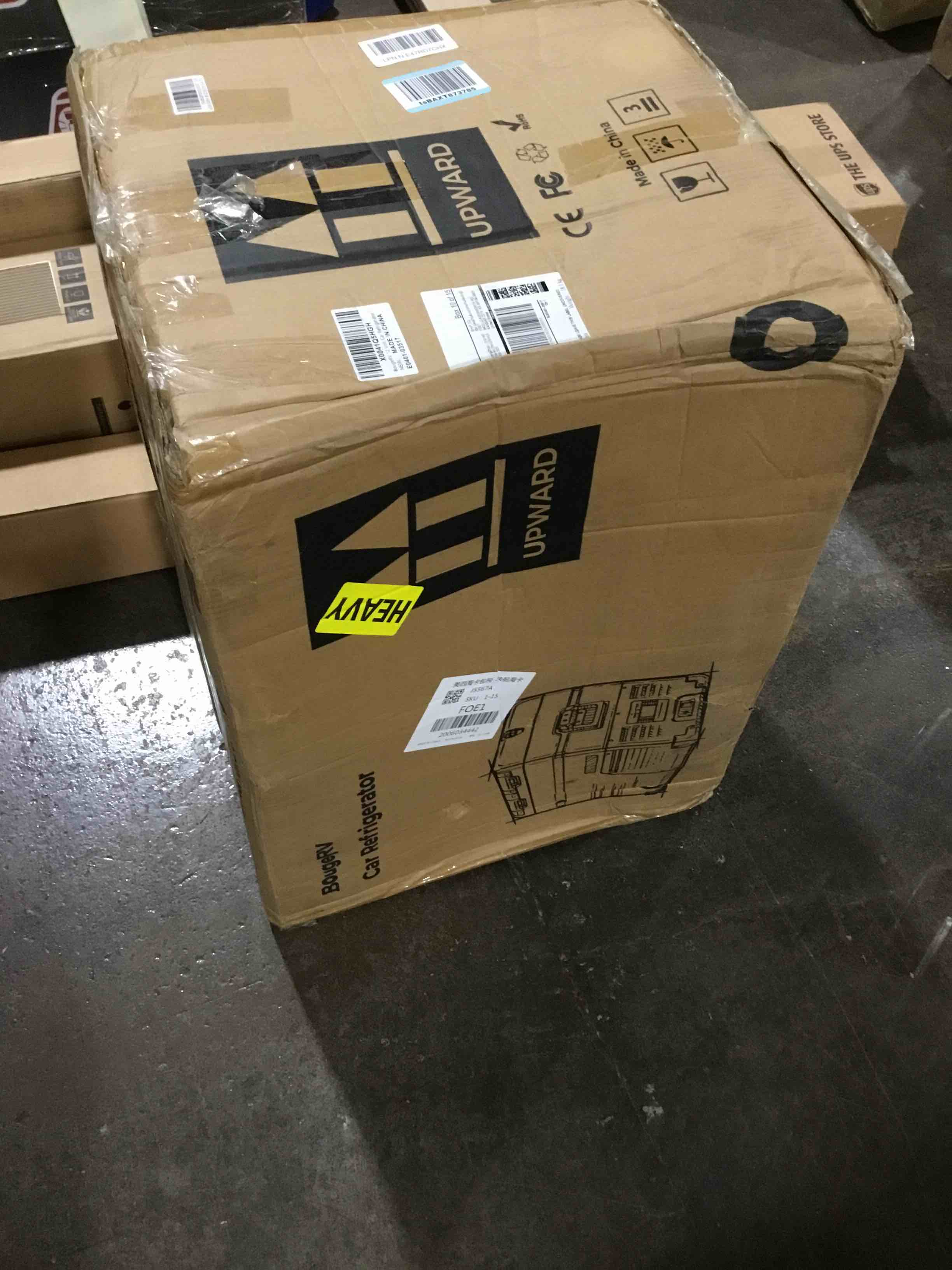 BougeRV 12 Volt Car Refrigerator Dual Zone, Portable Freezer Fridge APP Control, ED35(35L) Compressor Freezer Fridge 12V/24V DC 110~240V AC, for Truck Van RV Camper SUV Boat Travel Camping Trips…