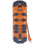 ridgid 10 outlet surge protector with usb a + usb c