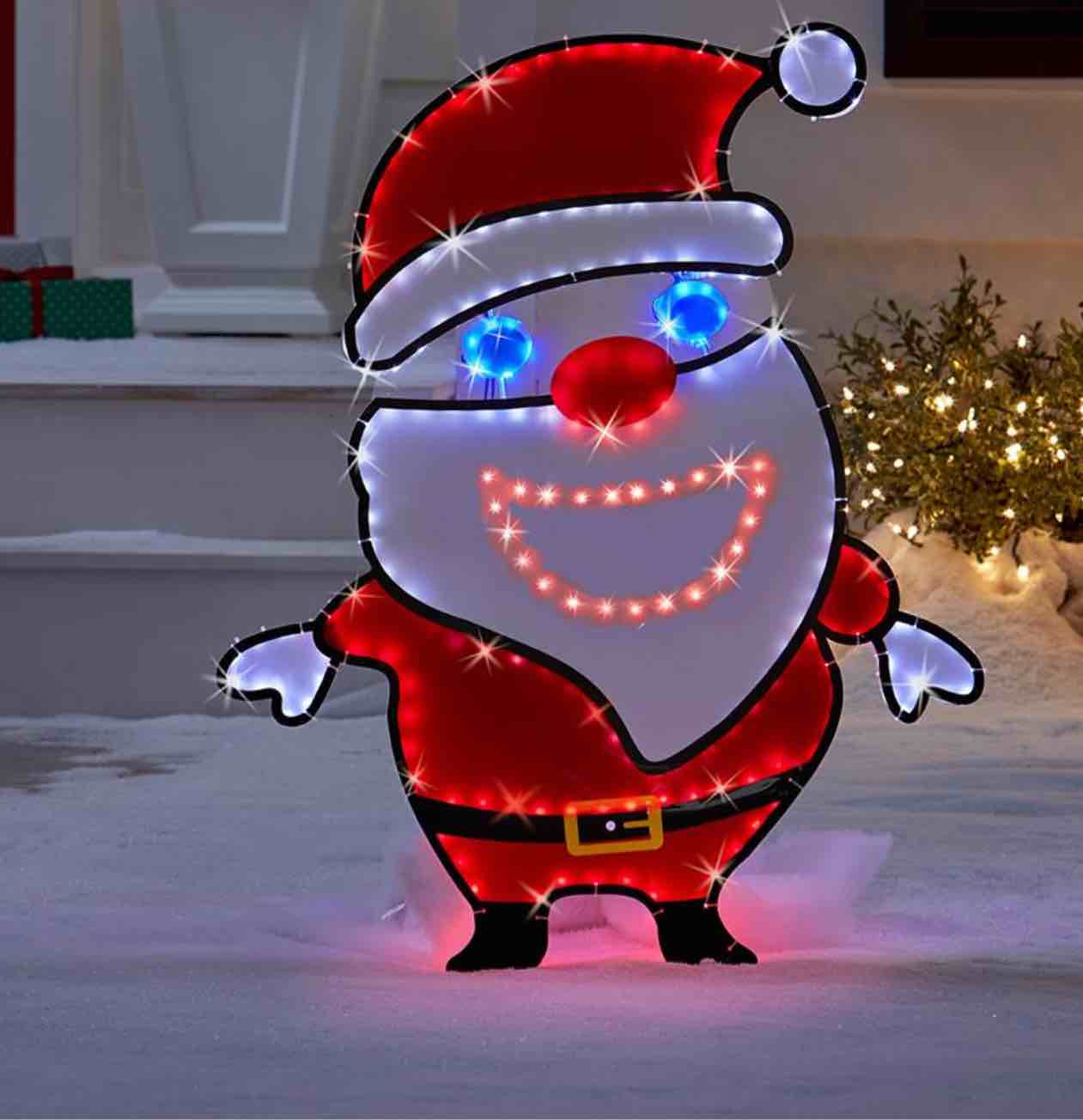 The Illuminated Crooning Claus