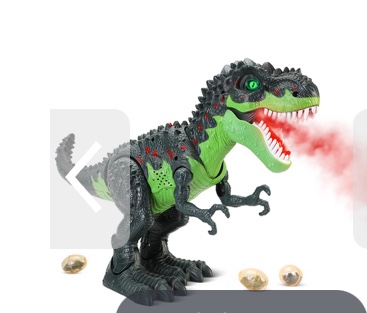 The RC Steam Breathing Egg Laying T-Rex
