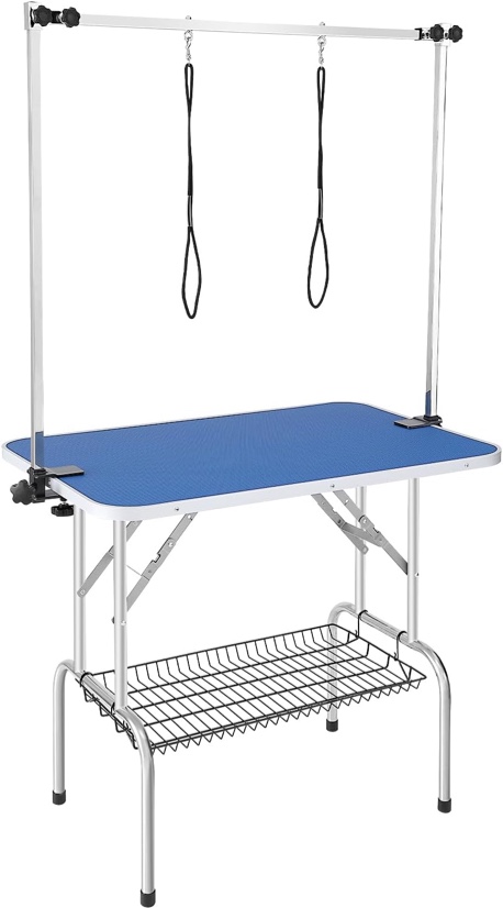  Pet Grooming Table Two Arms with Clamp, 36''x24'' Dog Grooming Station GT-1060