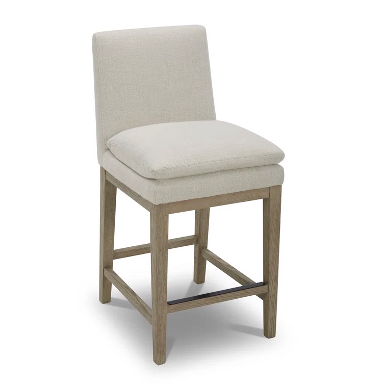 Effie Linen Bethea 26'' Counter Stool