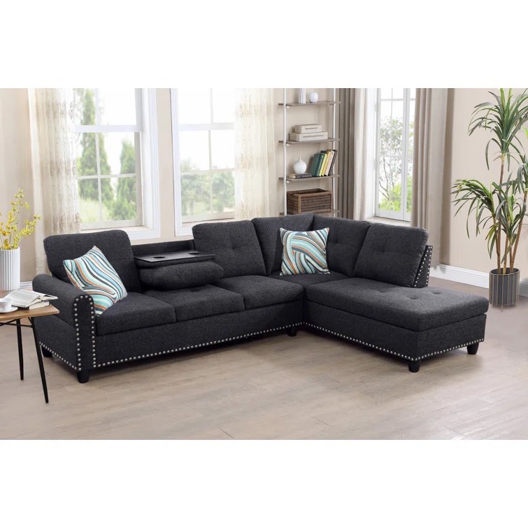 Lexilynn 2 - Piece Upholstered Sectional (incomplete, Only Right Arm Chaise ) 