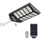 VEVOR 1000W Solar Street Light, LED Solar Flood Lights Outdoor 100000lm with RF Remote Control, IP66 Waterproof Security Solar Powered Motion Sensor Lamp for Garden Yard Home Path Garage Parking Lot