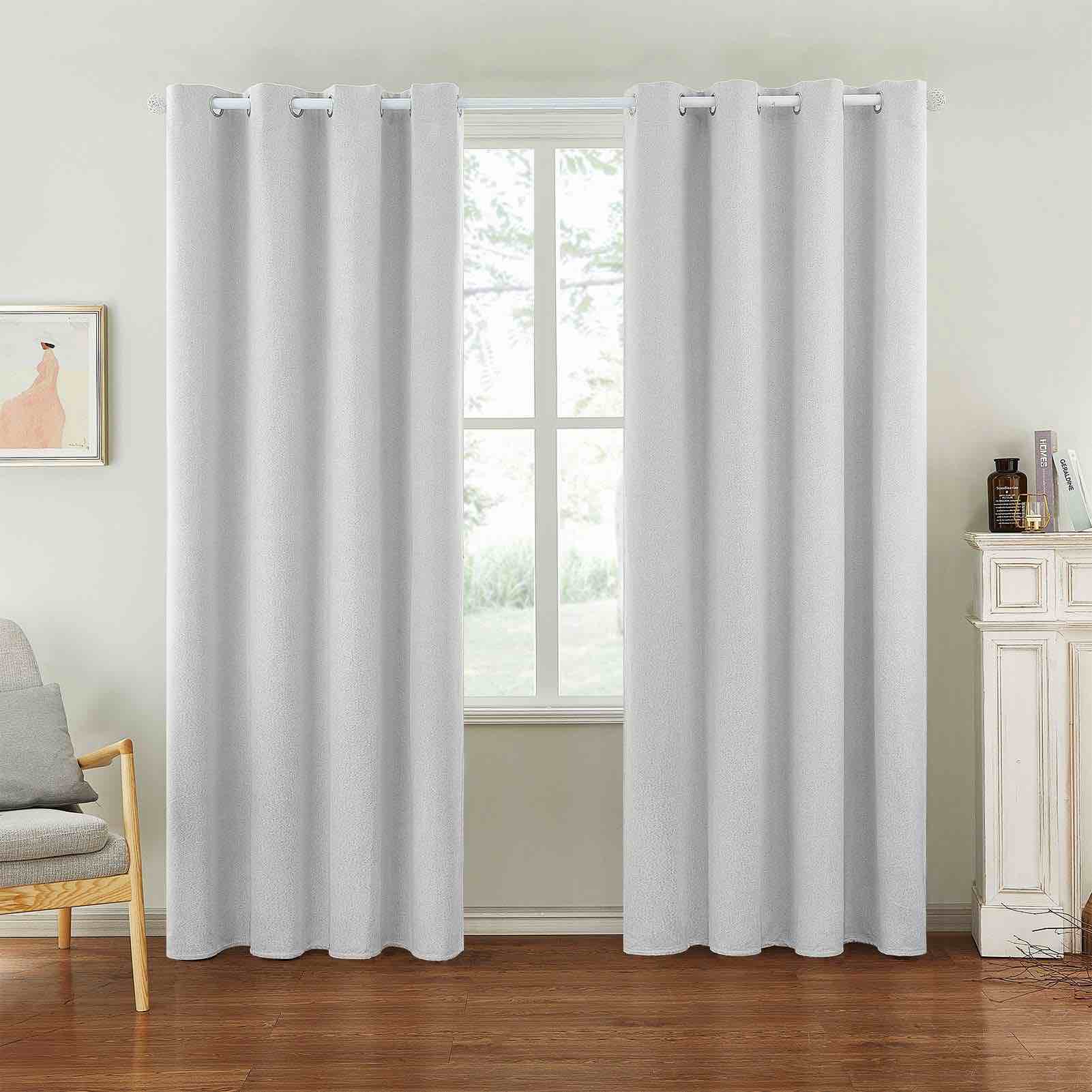 Topfinel Modern Solid Thermal Insulated Window drapes?Blackout curtains For Bedroom With Eyelets
