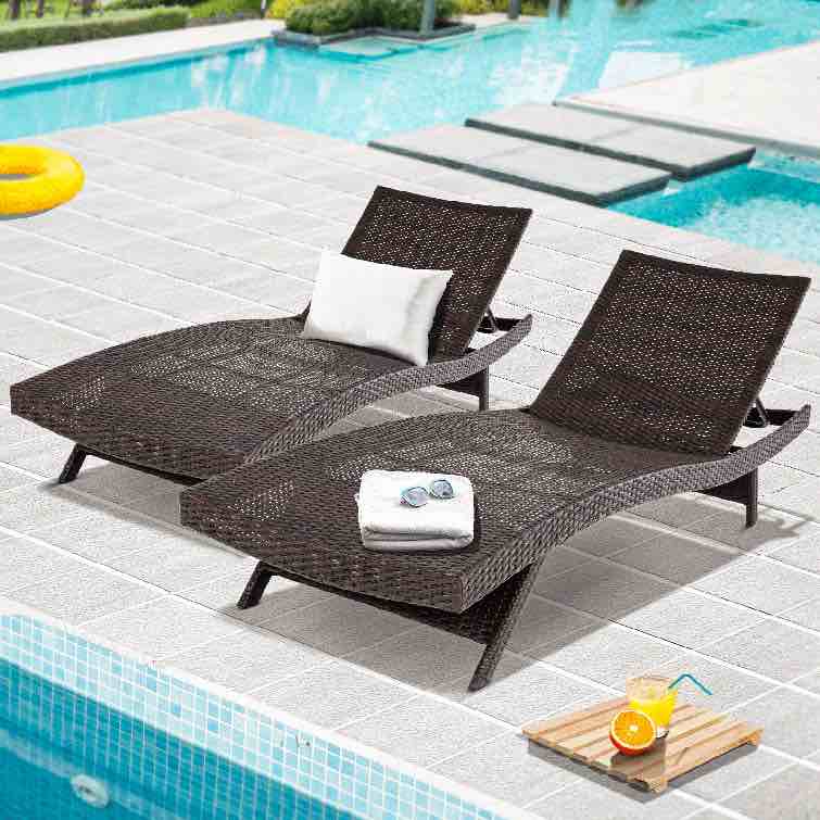 Katalina Outdoor Chaise Lounge