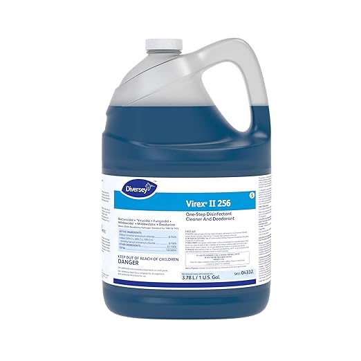 DVO04332 1 g One-Step Disinfectant Cleaner & Deodorant Hospital Grade Floor Cleaner with Mint Scent