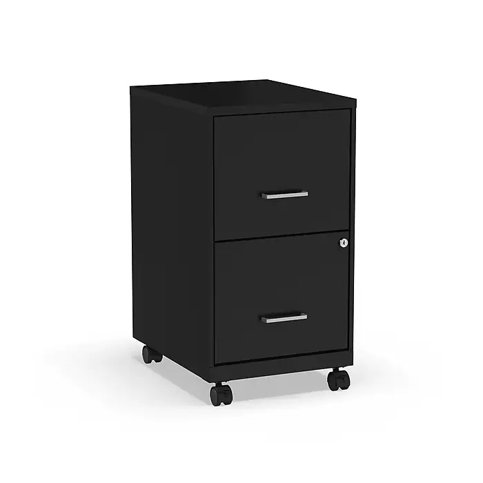 Staples 2-Drawer Light Duty Vertical File Cabinet