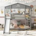 BED HOUSE WITH SLIDE - GREY WF284877AAE