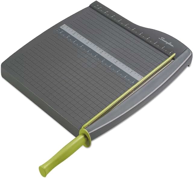 Swingline Guillotine Paper Trimmer - Gray/Teal