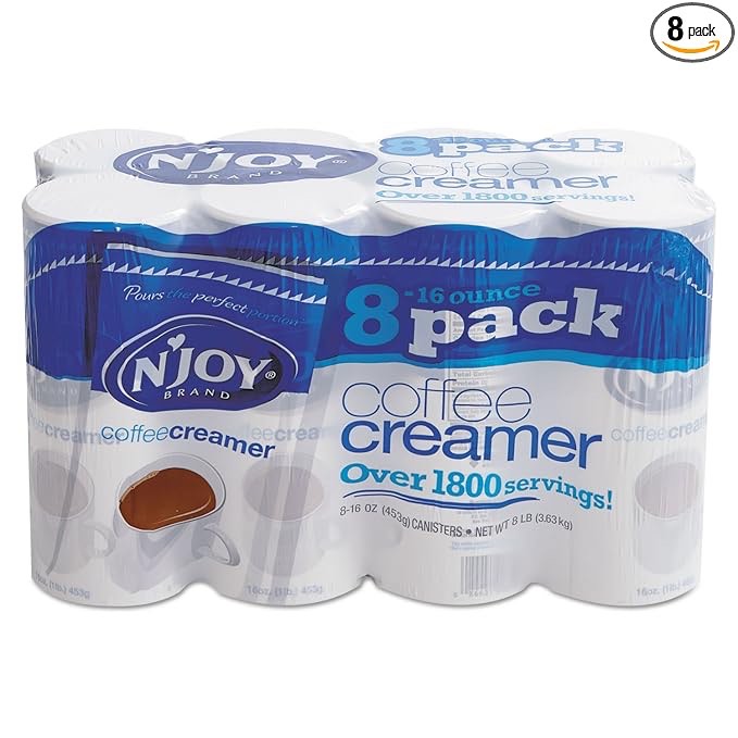 N Joy N  Joy Original Dairy Free Powdered Creamer 16 oz. 8/Pack (Best By Sep/06/2025)