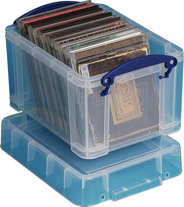 Really Useful Box 3 Liter Snap Lid Storage Bin 
