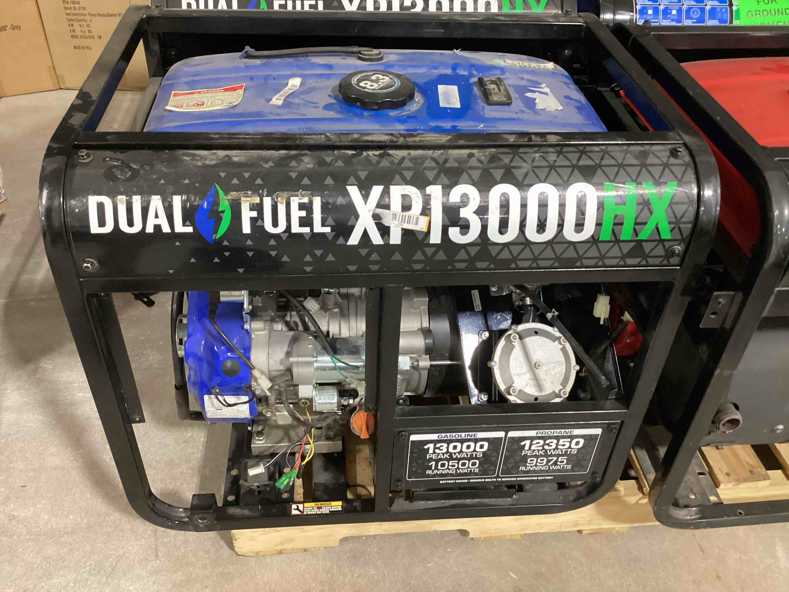 duro max dual fuel DP13000HX