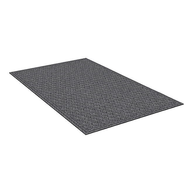 Member's Mark Antimicrobial Diamond Scraper Entrance Mat, Charcoal