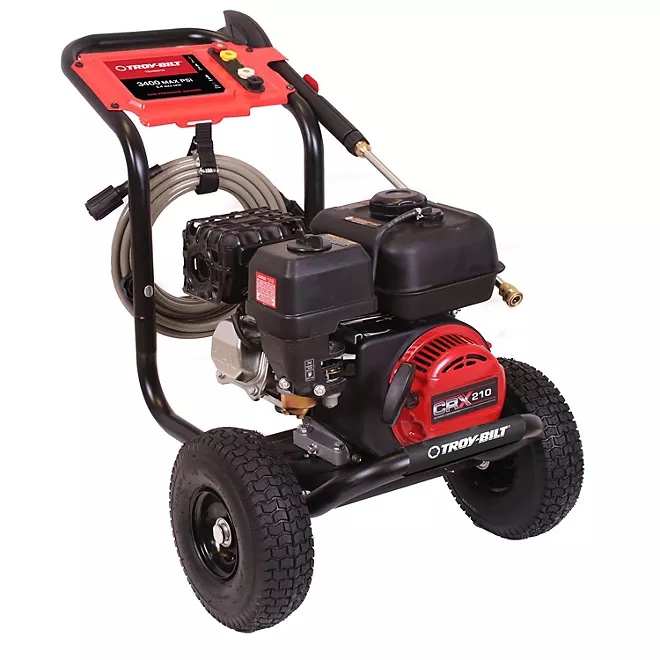 Troy-Bilt 3400 PSI 2.4 GPM Gas Pressure Washer