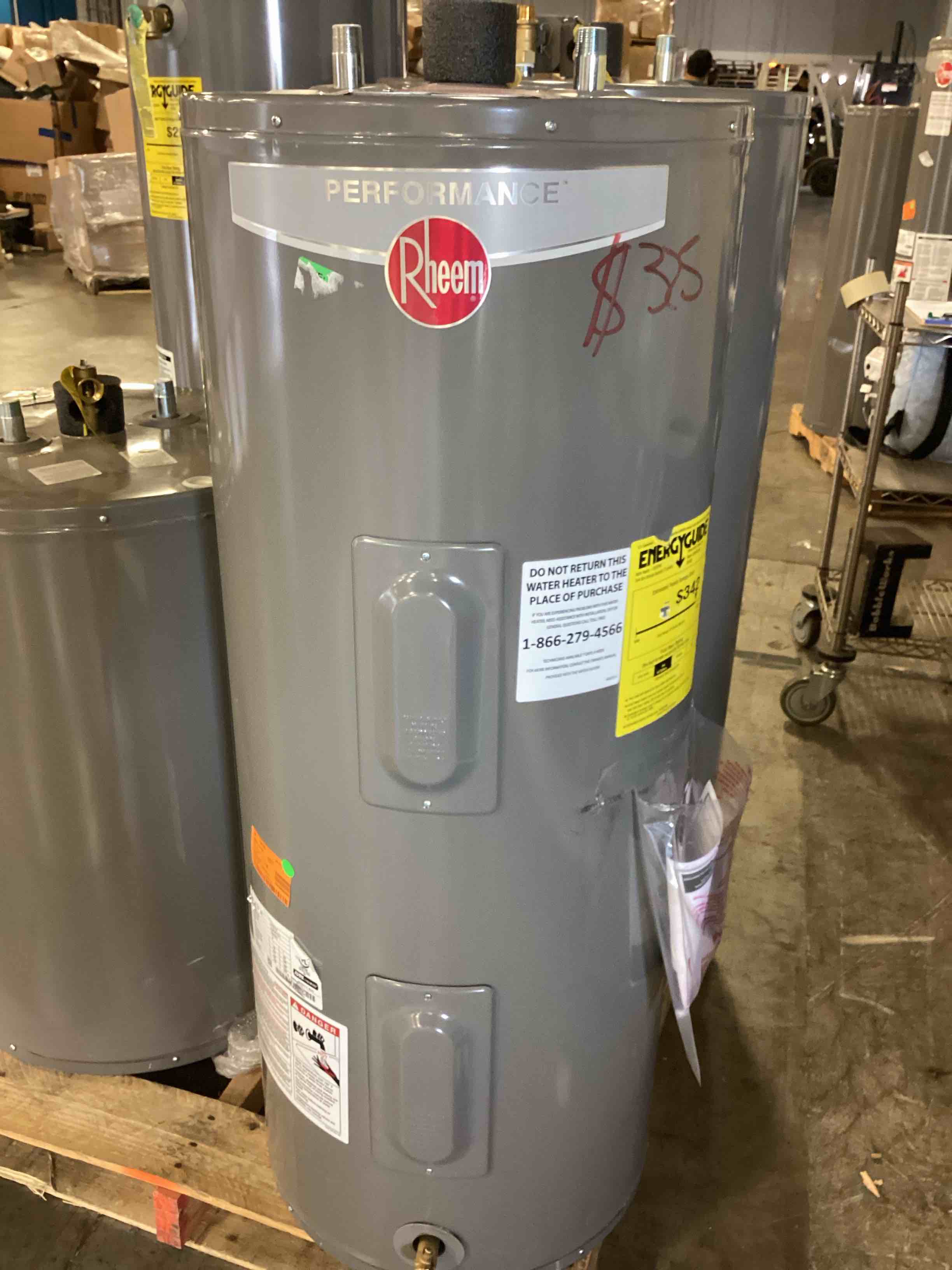 rheem electric water heater 27 gallons XE30T06ST45U1